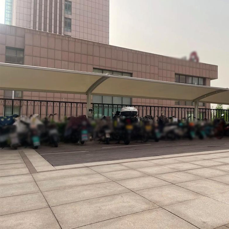 杞县膜结构电动车棚